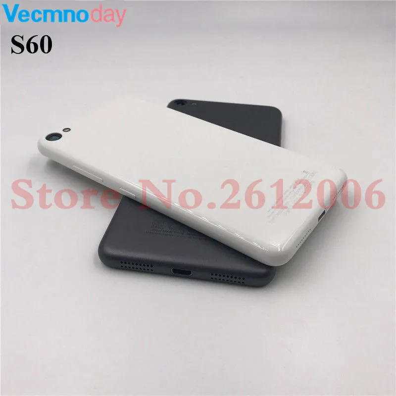 

Original Back Battery Cover + buttons For Lenovo S60 S60-T/W/A Phone case Housing Replacement Parts