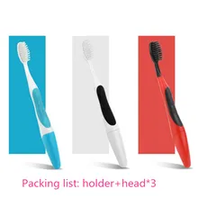 Взрослые звуковые электрические зубные щетки Dupont головка акустическая электрическая зубная щетка переносная электрическая зубная щетка батарея