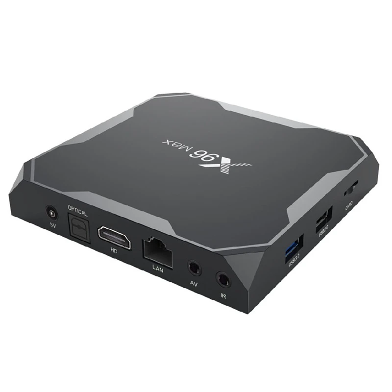 

X96Max Smart Tv Box Android 8.1 Amlogic S905X2 Lpddr4 Quad Core