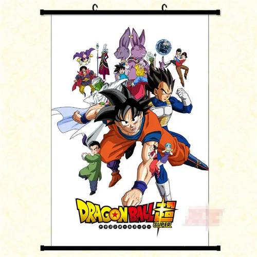 Аниме Манга Dragon Ball; Dragonball Z прокрутки живописи 40x60 картина наклейки на обои Плакат 002 - Цвет: 7