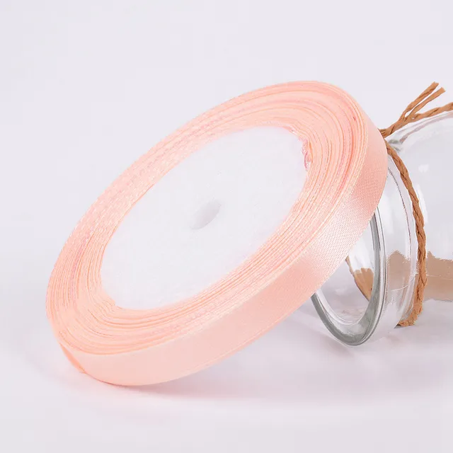 25Yards/Roll Grosgrain Satin Ribbons for Wedding Christmas Party Decorations DIY Bow Craft Ribbons Card Gifts Wrapping Supplies 23