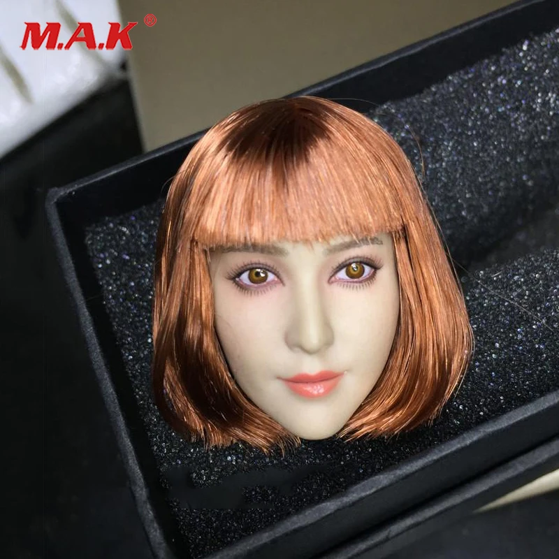 

1/6 BingbingFan Blink Short Hair Female Head Sculpt For 12" Action Figure Collection Doll Toys Gift