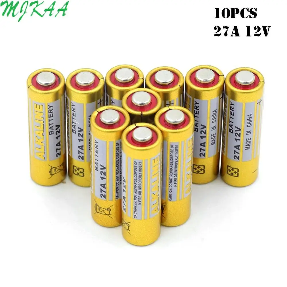 10 шт 12v G27A A27 27A GP27A L828 V27GA EL812 EL 812 CA22 ALK27A A27BP для пульт дистанционного управления