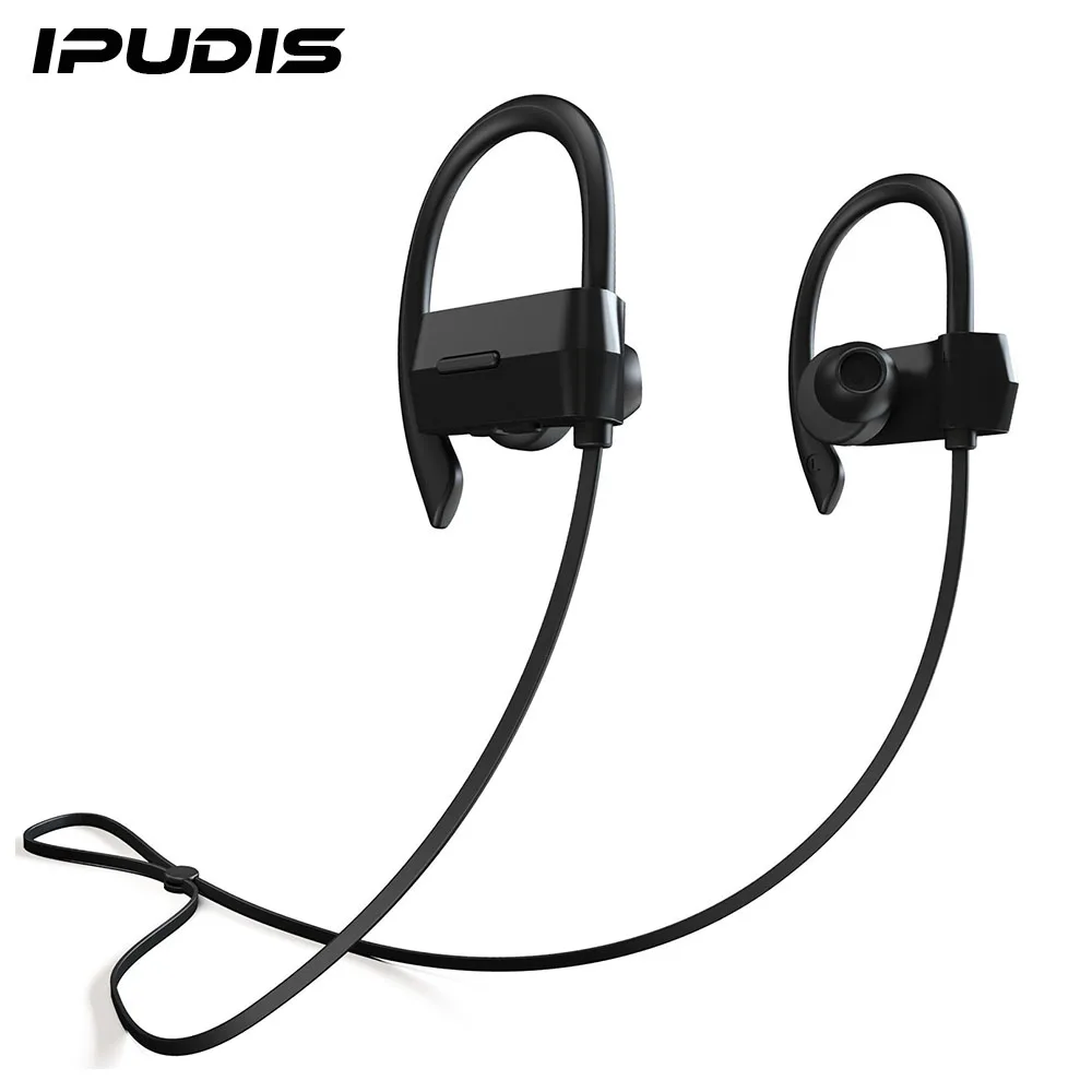 IPUDIS спортивные Bluetooth наушники ушные крючки беспроводной шум Calcelling Портативный