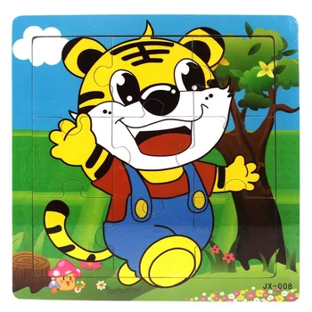 

Wooden Kids Jigsaw Toys Children Education And Learning Puzzles Toys Xmas Gift Model:20