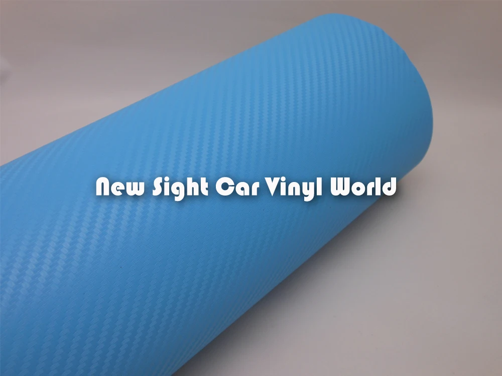 Детский синий 3D виниловый Синий воздушный пузырек из углеродного волокна для авто ноутбука Размер телефона: 1,52*30 м/рулон