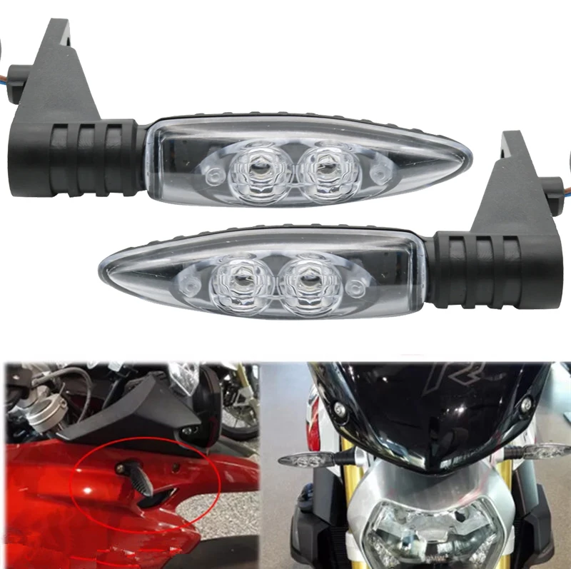 

For BMW R1200GS adv blinker Motorcycle Turn Signal LED Indicators For BMW F650GS R1200R S1000RR F800GS/R K1300S G310R/GS F700GS