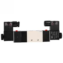 DC 12 В Соленоидный клапан 1/4 нормально BSP 3 положения 5 способ пневматический Соленоидный клапан 0,15-0.8MPa 4V230-08C воздушный Соленоидный клапан