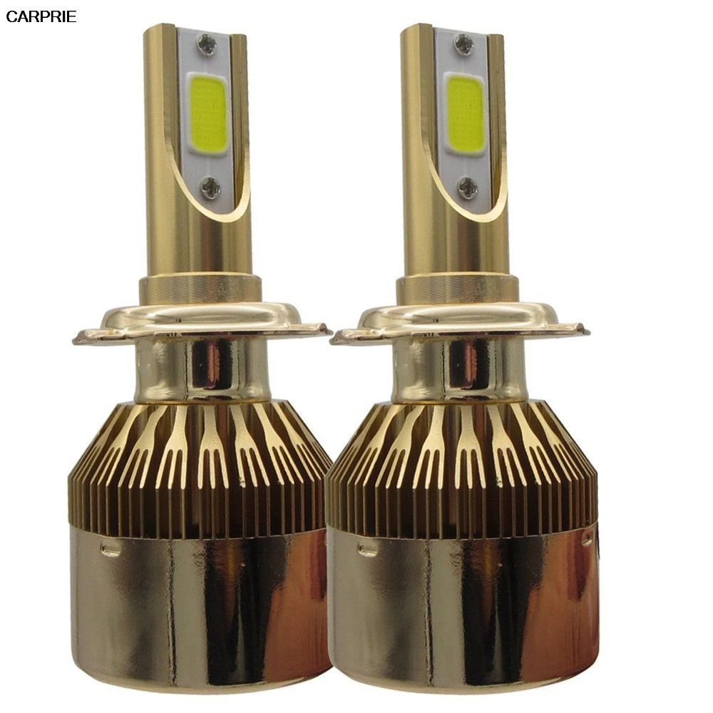 

CARPRIE 110W 20000LM led headlight bulb h7 Conversion Kit Car Beam Bulb Driving Lamp 6000K TJ
