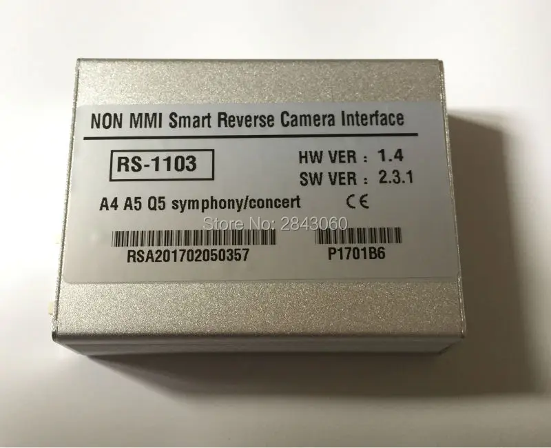 

Special For Audi Series Buit-in IPAS Reverse Camera A4 A5 Q5 NON MMI Head Unit