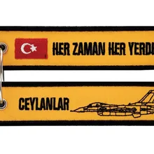 Ее заман ее yerde ceylanlar Ткань брелок Авиации Теги