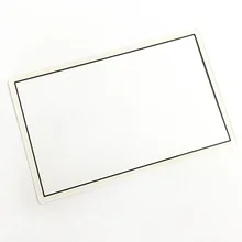 Запасная деталь для нового 3DS поверхностей картонных коробок Стекло Экран внешний объектив Крышка для замены крышки