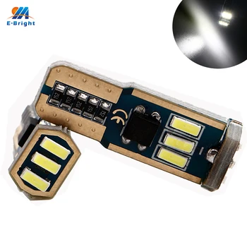 

YM E-Bright 50/200PCS T10 4014 9 SMD W5W led Canbus Error Free LED Auto Bulbs Car Styling Trunk lights 6500K 12V DC 180Lm