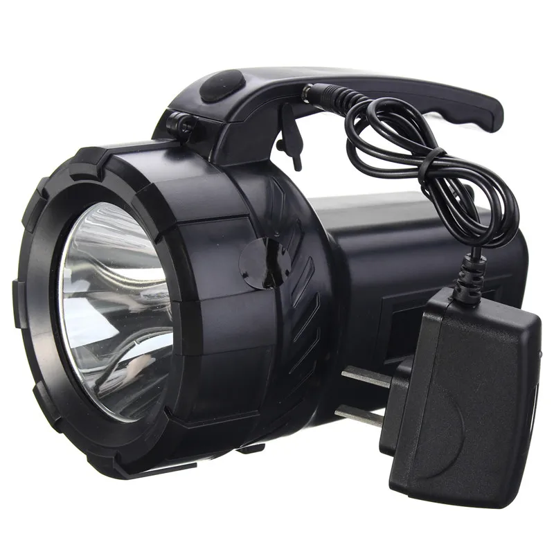 

New Arrival Waterproof Rechargeable Hand Flashlight Torch Super Bright Work Spot Light Camping Hiking Portable Spotlights