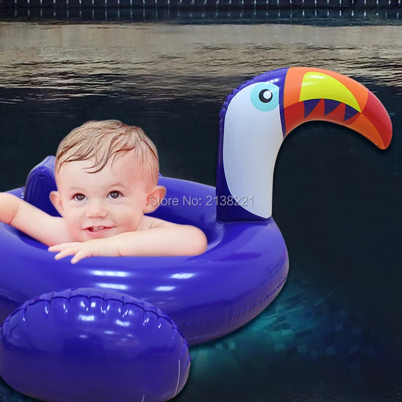 Фламинго/единорог/лебедь/Тукан детский надувной плавательный круг надувной бассейн поплавок для детей водная безопасность сиденье шезлонг boia Piscina