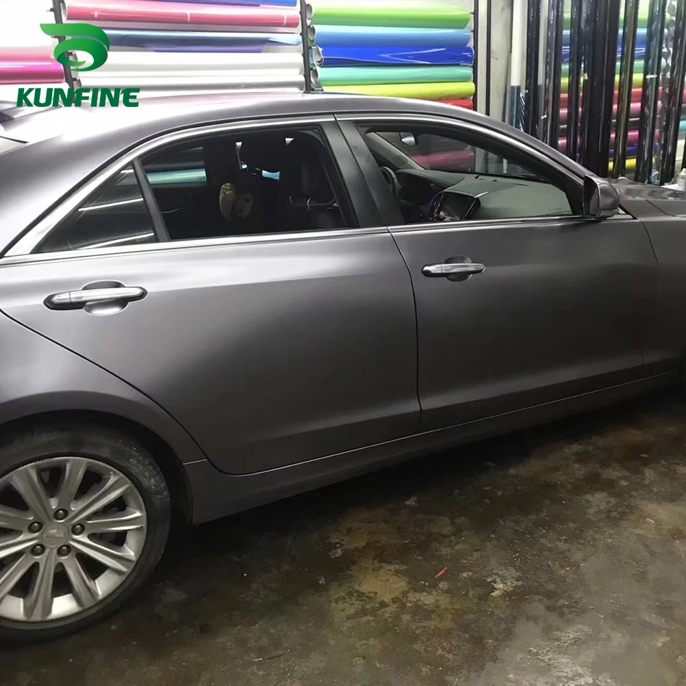 Car Vinyl film Body Sticker Car sticker Electro-optic Carbon grey (5)