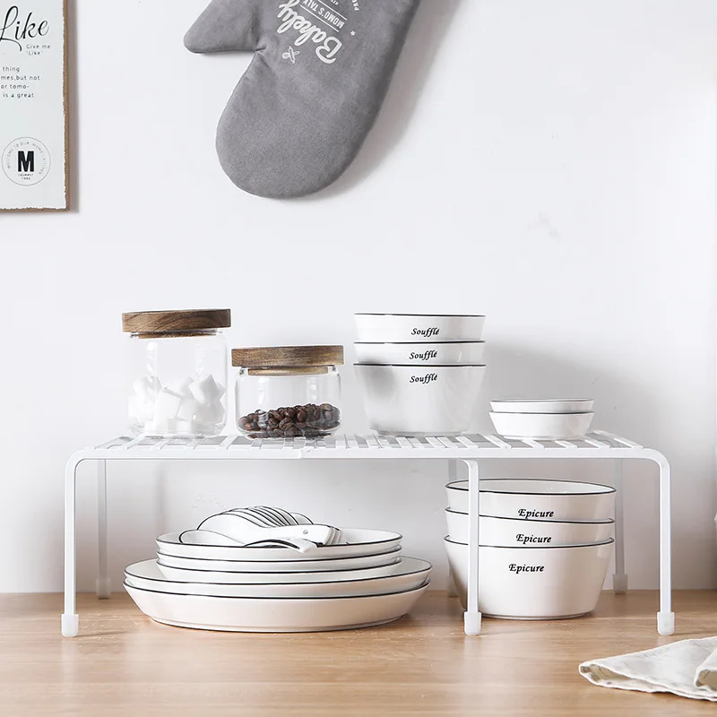 

Creative Iron Retractable Storage Holder Jar Can Dishes Bottle Pot Rack Metal Organizer Tools Kitchen Sink Cabinet Space Saver