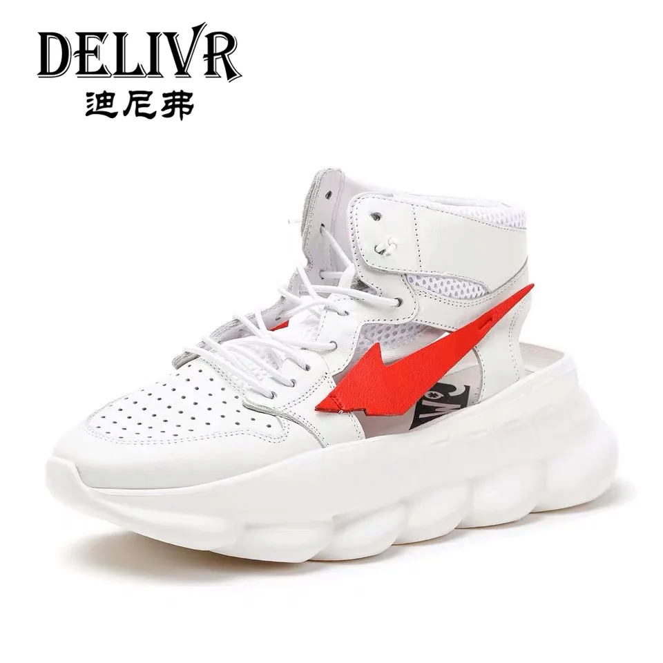 

Delivr Summer Sandals Men Shoes 2019 White Quality Comfortable Men Sandals Fashion Design Casual Outdoor Men Sandals Shoes