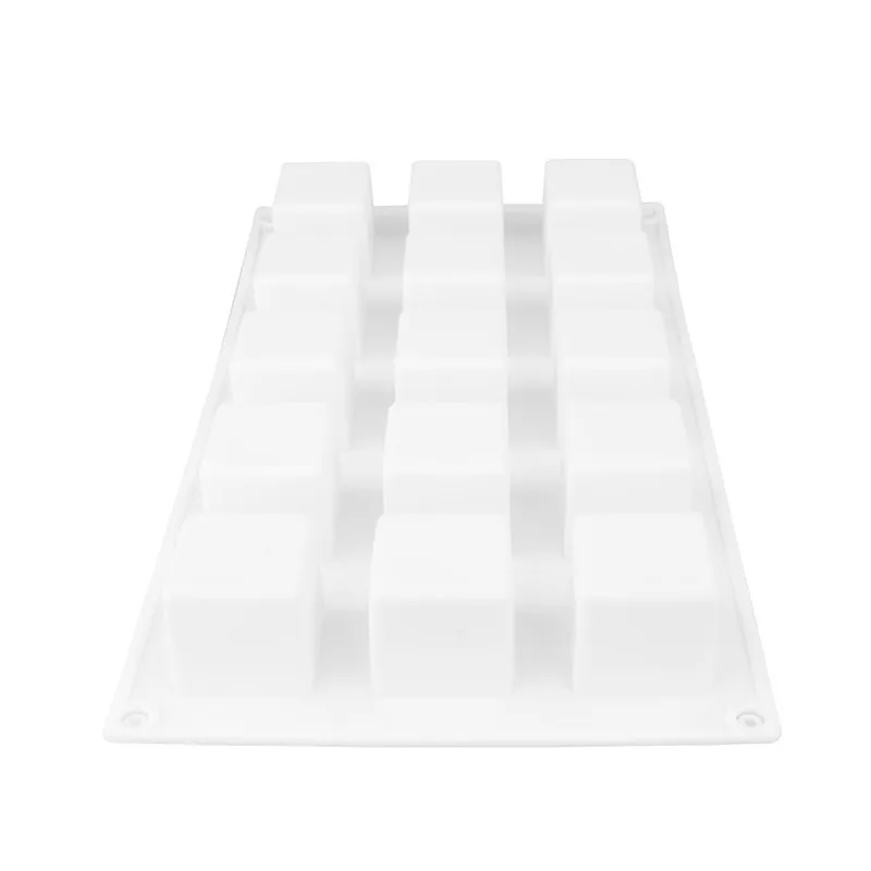DIY Cake Tool Magic Square Silicone Cake Mold Rubiks Cube Chocolate Mousse Cake Silicone Cake Mould Dessert Baking Tools4