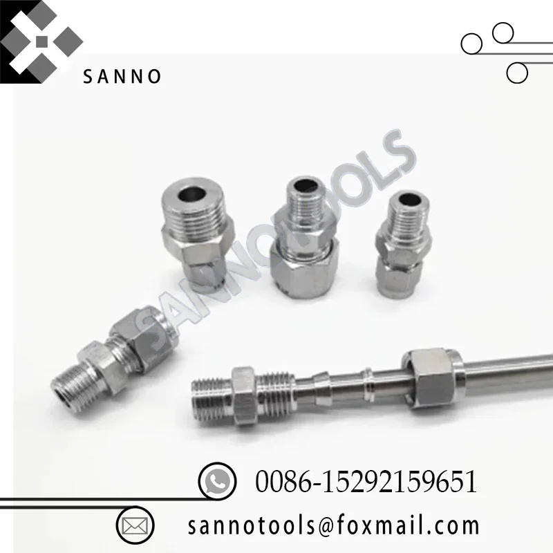 10pcs Male connector ZG18  ZG14  ZG38 card sleeve joint diameter 3mm - 16mm cnc machined stainless steel truck wheel hub bolt (2)