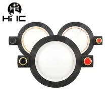 Аудио динамик KTV 44 Core 44,4 мм 44,5 трехкратный Высокочастотный динамик Голосовая катушка замена диафрагмы Высокая тональная мембрана Круглый купол динамик