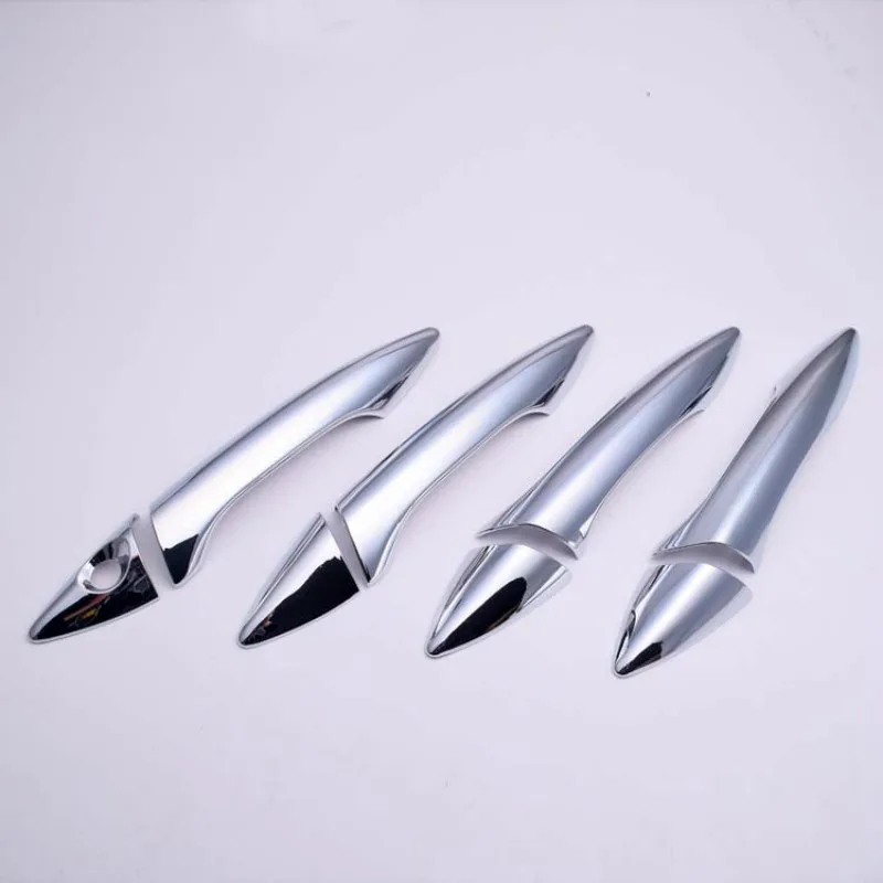 

FUNDUOO For Hyundai i30 2012 2013 2014 2015 2016 i35 New Chrome Car Side Door Handle Cover Trim Sticker Free Drop Shipping