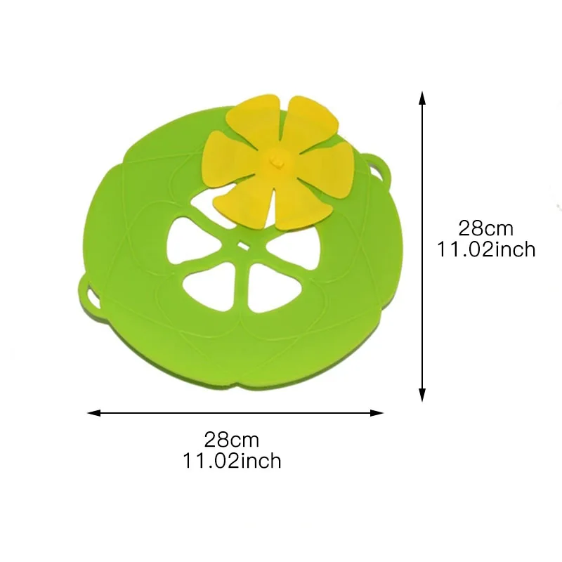 Силиконовые Анти-переполнения горшок кухонные крышки гаджеты анти-переполнения всплеск силиконовый чехол для Кастрюля Сковорода 28 см Диаметр Пособия по кулинарии посуда