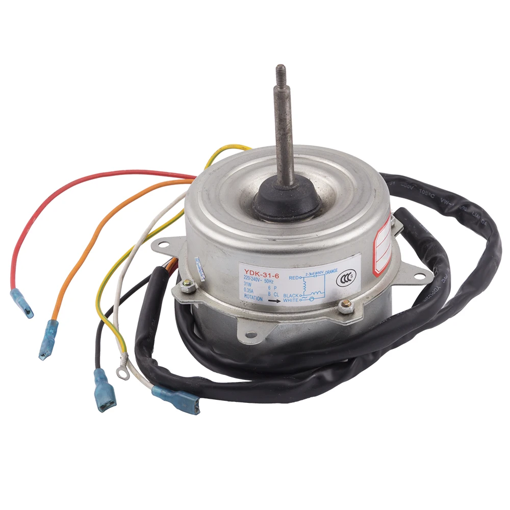 YDK31 6 Single phase asynchronous motor for air conditioner outdoor