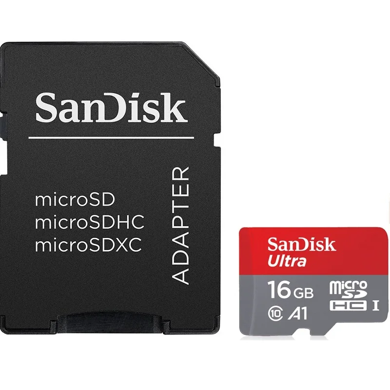 Новый sandisk Class10 Micro sd card 16 ГБ 32 ГБ MicroSD 64 ГБ 128 ГБ 200 ГБ с адаптером 100 МБ/с. карты памяти TF Carte