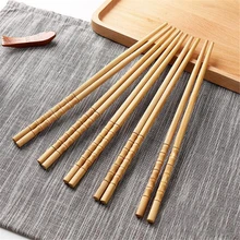 10 пар китайские стильные палочки для еды креативные натуральные деревянные палочки ручной работы подарочная посуда палочки для еды Набор Горячая Распродажа