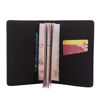 

Vintage PU Leather Travel Passport Cover Card Case Russian Driver's License Card Holder Passport Cover Elastic Passport wallet