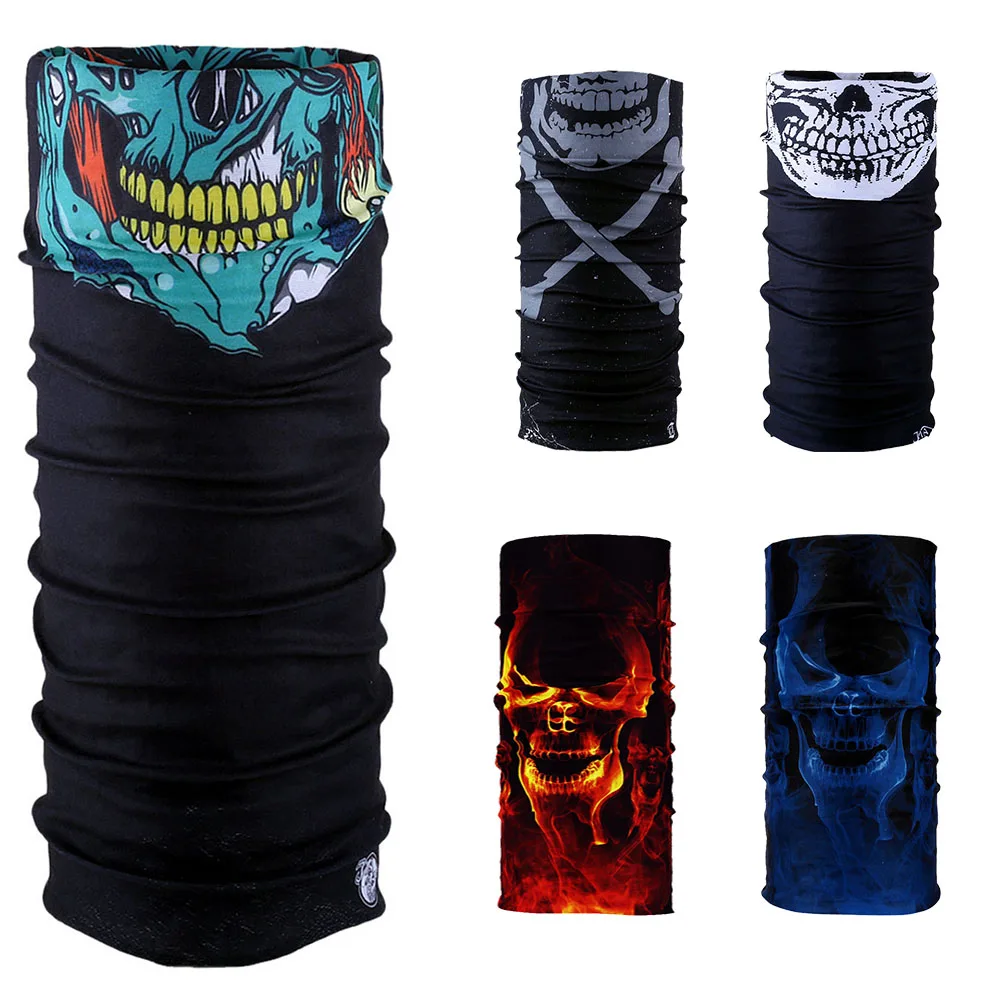 

Seamless Tubular Bandana Running Headbands Camo Tube Scarf Outdoor Multifunctional Bandanas Deportivas 5PCS