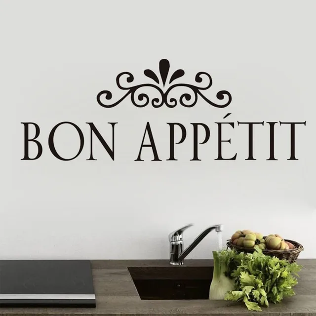 Special Price Bon Appetit Kitchen Tool Wall Sticker For Kitchen Restaurant Dining Room Decoration DIY Adesivo Waterproof Wallpaper Home Decor Special Price Bon Appetit Kitchen Tool Wall Sticker For Kitchen Restaurant Dining Room Decoration DIY Adesivo Waterproof Wallpaper Home Decor