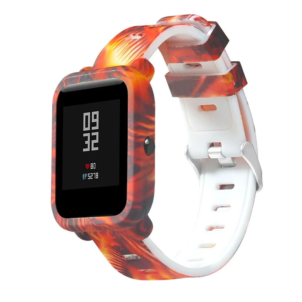 Correa amazfit ремешок Bip силиконовый ремешок для наручных часов для Xiaomi Huami Amazfit Bip Youth/LITE часы для Huami браслет L0624