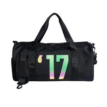 Женская Повседневная Большая вместительная сумка для путешествий, нейлоновая большая женская сумка для путешествий, многофункциональная сумка для путешествий, раздельное пространство для обуви