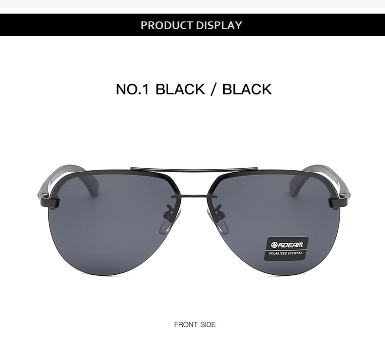 KDEAM, мужские солнцезащитные очки, фирменный дизайн, пилот, поляризационные, мужские солнцезащитные очки, очки gafas oculos de sol masculino KD143S