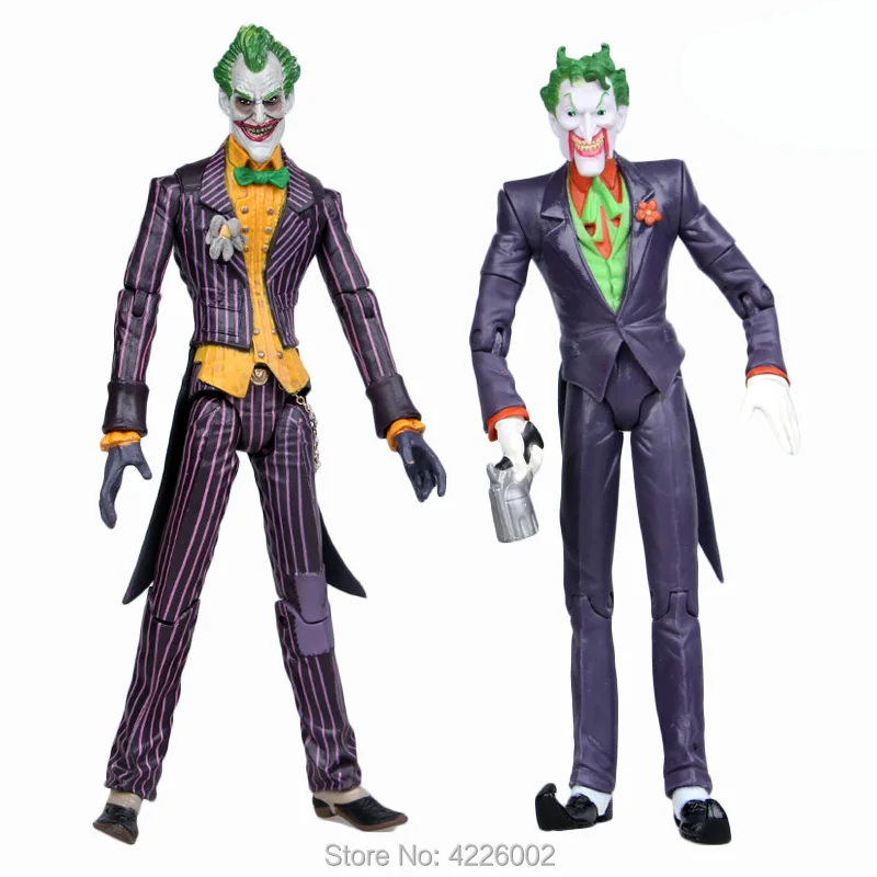 Heath Ledg Joker Dark Kight Batman Model PVC Action Figures villain Collectible Doll Figurine Kids Toys for Children Boys Gift