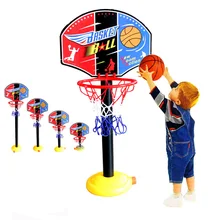 48-108 см регулируемая, баскетбольная задняя Настольный теннис набор& комплект крюков баскетбол подарок для игры для детей, Детская уличная Весёлые игрушки спортивные игры