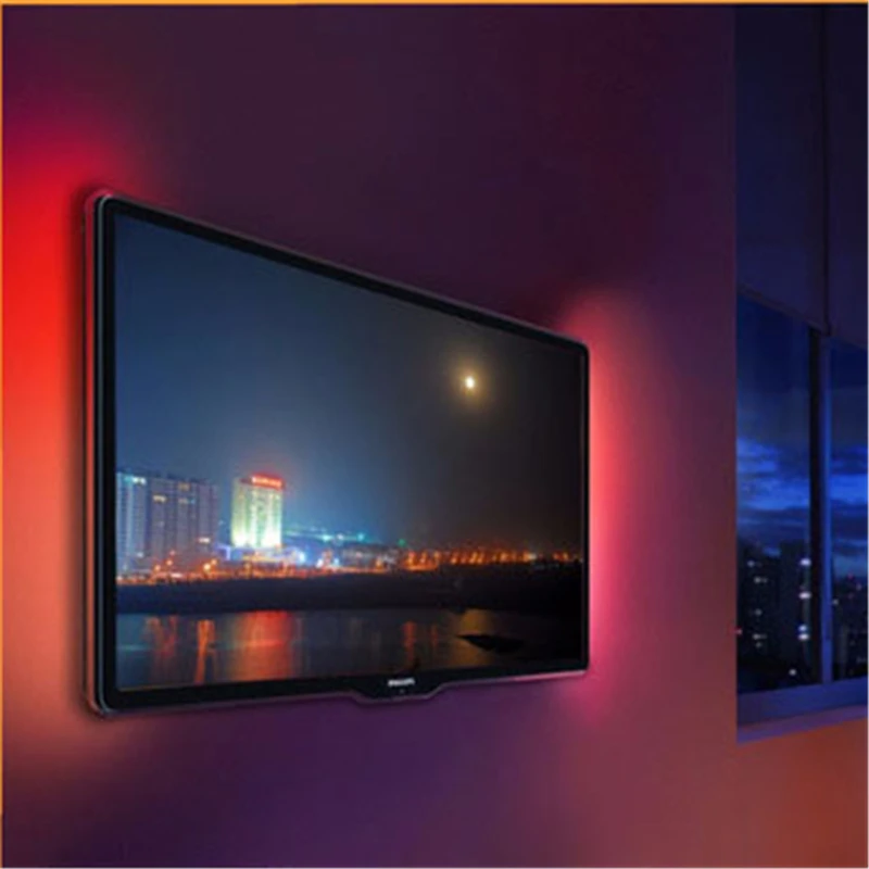 Colorful LED 5V Computer TV Back Strip Light Waterproof