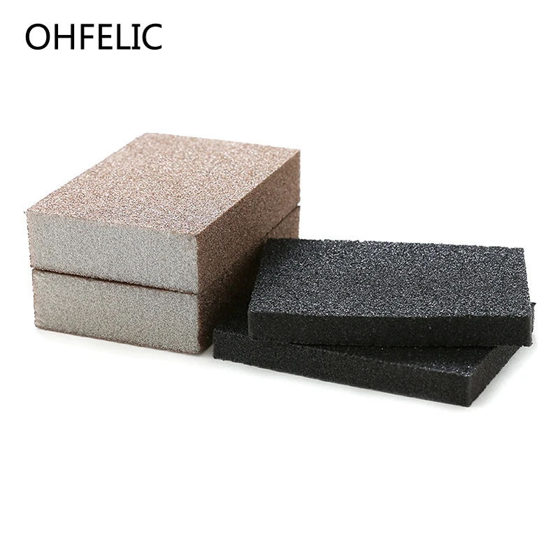 

2pcs/lot Descaling Cleaning Sponge Strong Kitchen Accessories Removing Rust Magic Sponge Nano Emery Sponges Rust Remover Eraser