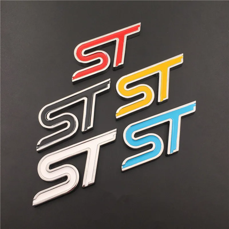 

3D Metal Car Sticker Sport Emblem Badge Decal Auto accessories For Ford Focus 2 3 ST Fiesta Ecosport Mondeo mk2 mk3 mk4 mk7