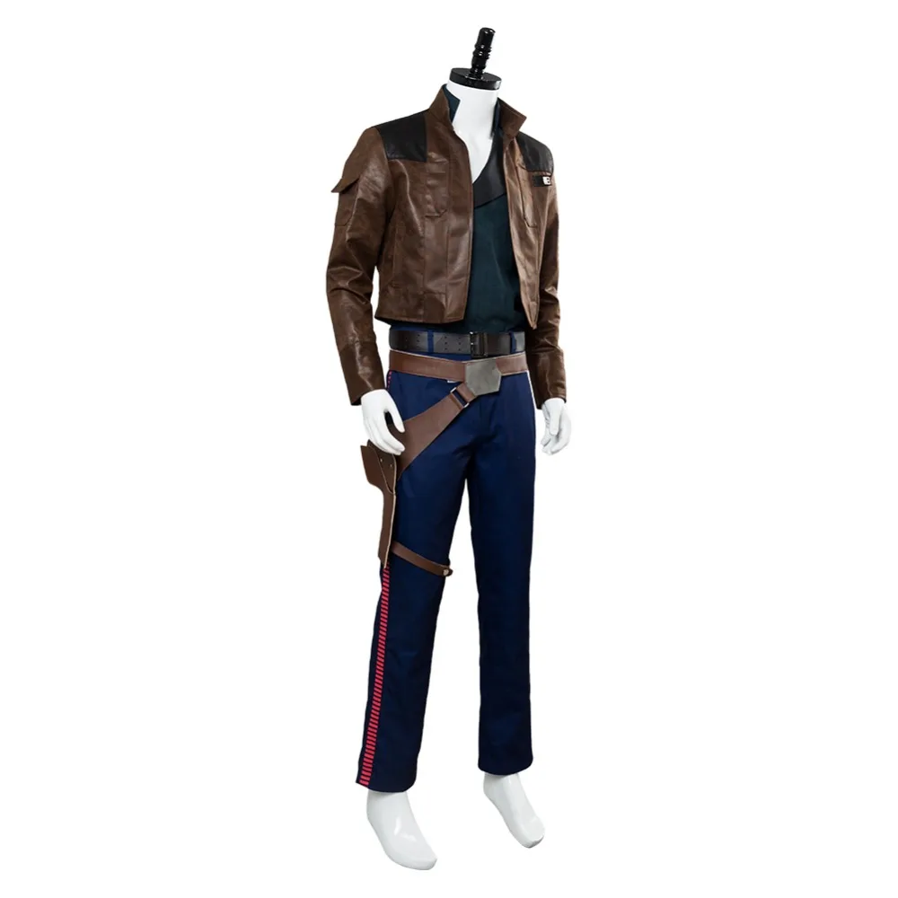 Han Solo Cosplay Costume - Wars Cosplay Solo: a Wars Story Outfit for Men and Women - Full Set, Custom Made Halloween Costumes image 5