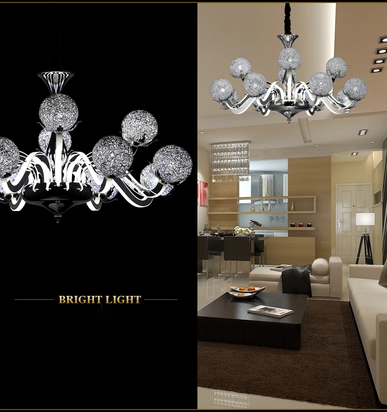 Современный блестящий хромированный металлический светодиодный подвесной светильник-люстра, акриловый светильник для гостиной, светодиодные люстры, светодиодный подвесной светильник, s светильники