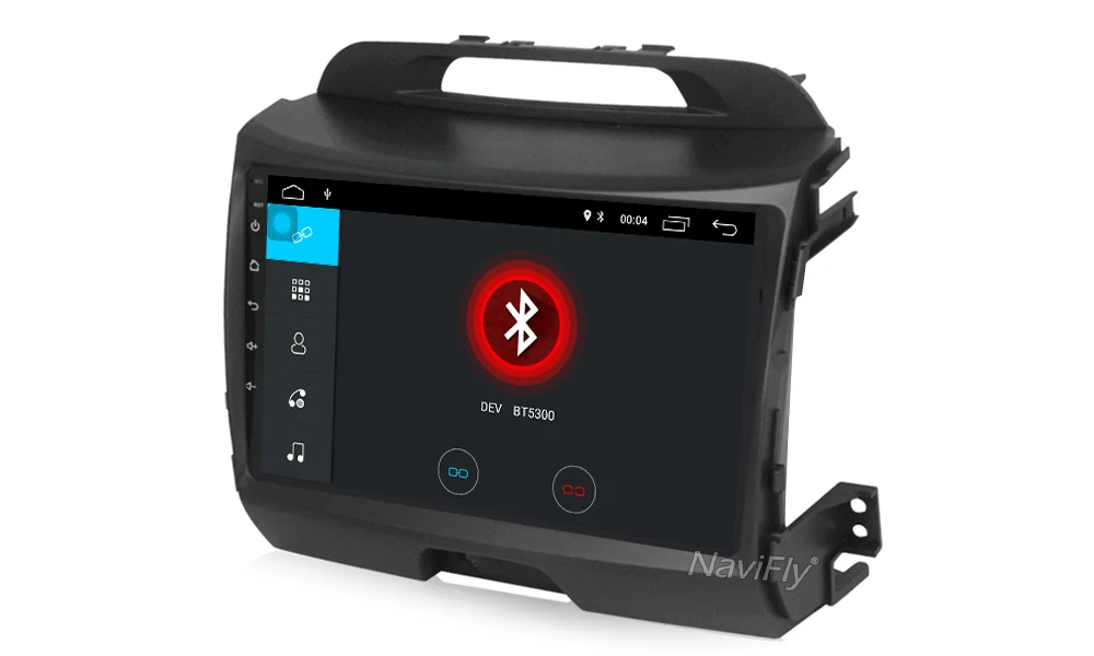 Perfect Navifly 9inch Android 8.1 Car multimedia player for KIA Sportage R 2014 2011 2012 2013 2015 Car radio GPS Navigation BT FM RDS 13