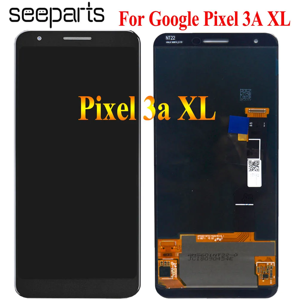 Для Google Pixel 3a ЖК-дисплей сенсорный экран дигитайзер в сборе Замена для google pixel xl |