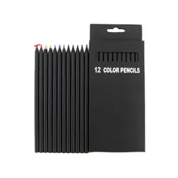 12 шт./компл. карандаш общего 12 различных цветов мелки для школы канцелярские