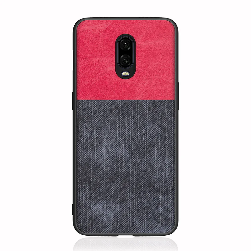 07 Джинсовый чехол-крышка с узорами для Oneplus 6 T чехол оболочка для OnePlus 6 Potective задняя крышка 1+ 6 T 1+ 6 Shell - Цвет: 07