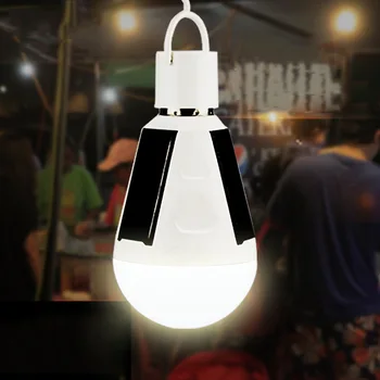 

1pc LED Light Bulb Solar Low Consumption Emergency Lamp Bulb 7W/12W for Home Outdoor WWO66