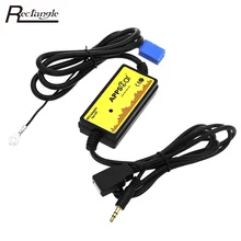 Аудиомагнитолы автомобильные MP3 Интерфейс CD адаптер AUX SD USB кабель для передачи данных мини 8 P подключения cd-чейнджера MP3/WMA декодер для VW/Skoda легко Применение