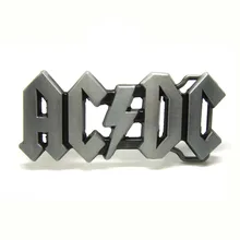 ACDC вырез рок тяжелый металлический музыкальный ремень пряжка